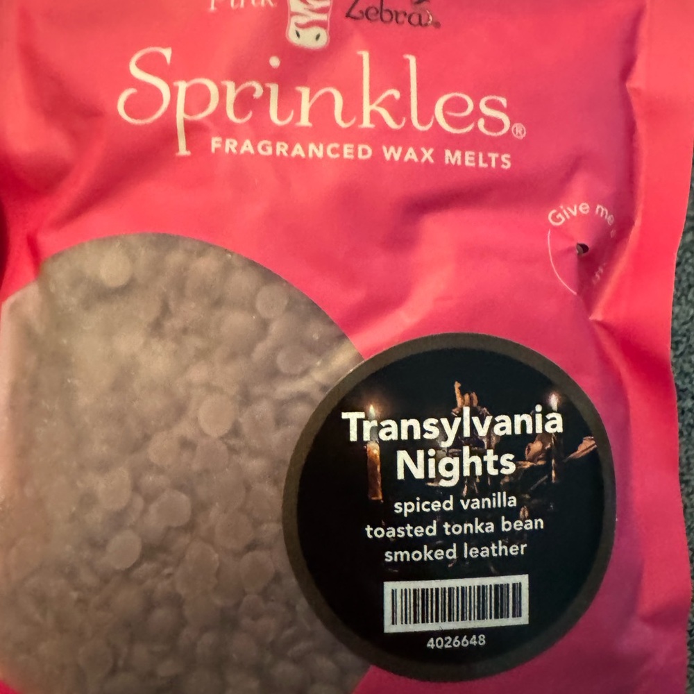 Pink Zebra Pink and Black Scented Wax Melts